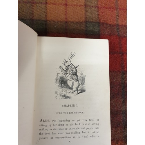 365 - Alices Adventures in Wonderland By Lewis Carrol Dated 1872