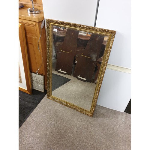 412 - Large Gilt Framed Mirror