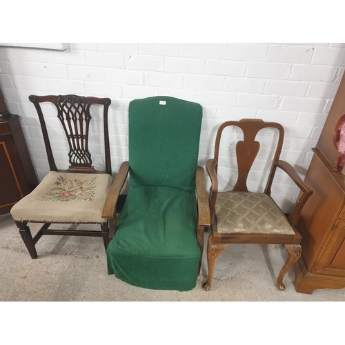 417 - 3 Assorted Chairs