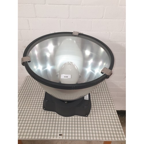 338 - Large New Heavy Duty Indusrial Ceiling Light Fitting By Philips Cost 200  Boxed ( Sorry No Postage O... 