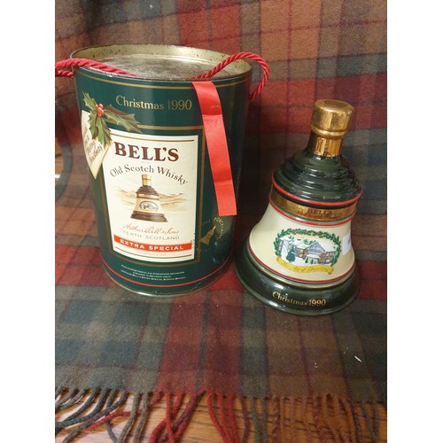 160 - Bells Scotch Whisky Decanter 1990 Full Sealed And Boxed