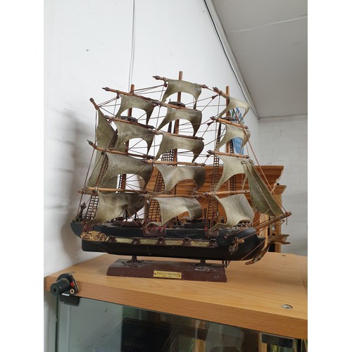 192 - 4 Assorted Model Boats / Sailing Ships ect