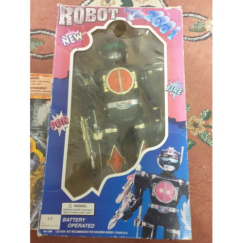 70 - Large Boxed 2001 Robot And Royal Knight Playset Boxed