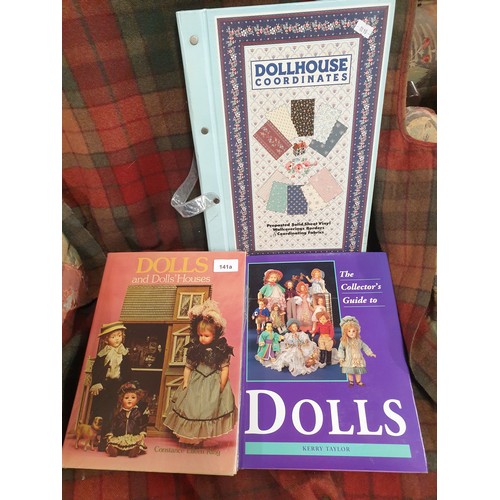 141A - Selection Of Dolls And Dolls House Reference  Books