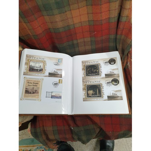 59 - Book Of First Day Covers The Titanic Collection