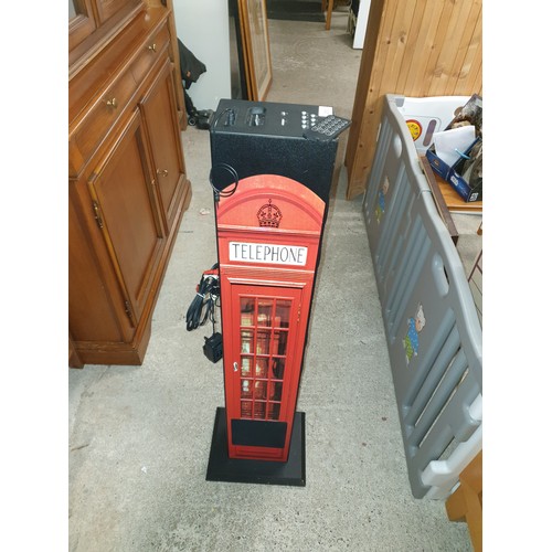 313 - Large Speaker In Shape Of Telephone Box