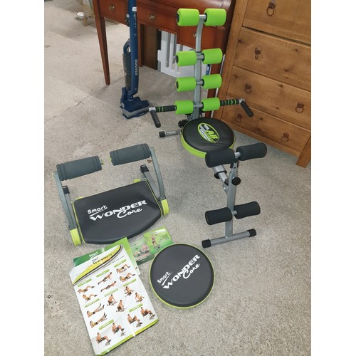 317 - Smart Wonder core Exerciser With Accessories