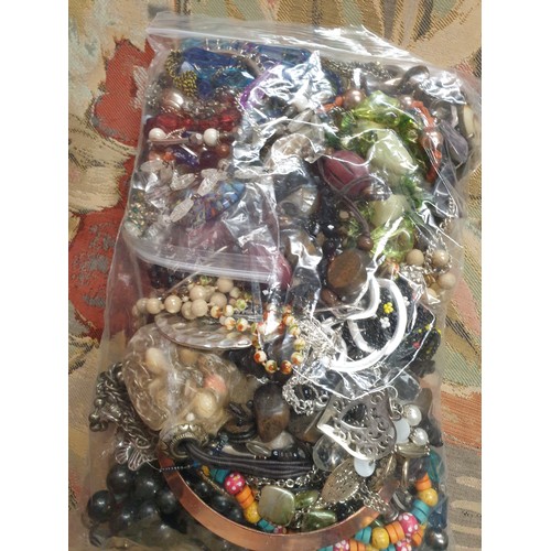 50A - Bag Of Costume Jewellery