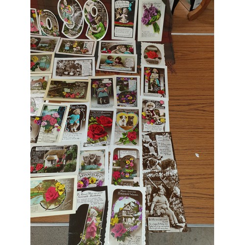 186 - Large Selection Of Birthday Post Cards ect