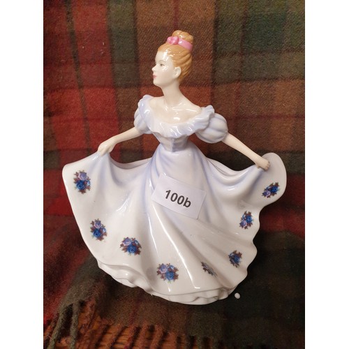 100B - Royal Doulton Kathy Figure Unusual Colouration