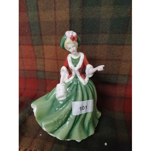 101 - Royal Doulton Figure Christmas Day