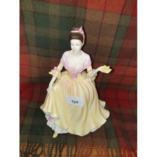 104 - Large Doulton Figure Welsh Beauty