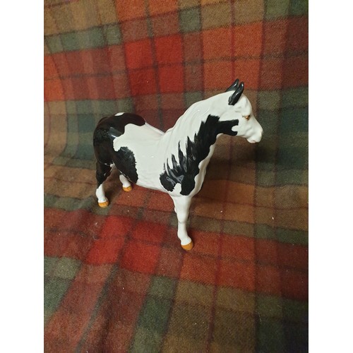 126A - Rare Beswick Piebald Pinto Pony