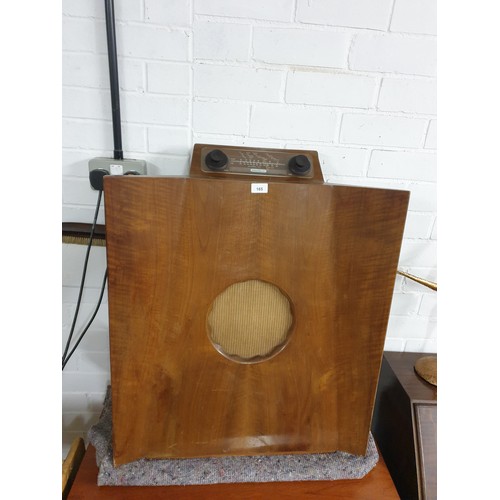 165 - Large Floor Standing Murphy 146 Radio In Art Deco Form