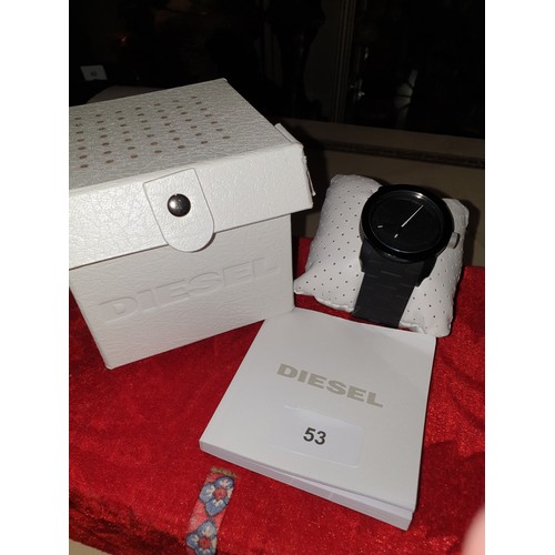 53 - Boxed Designer Watch With Book And Original Box