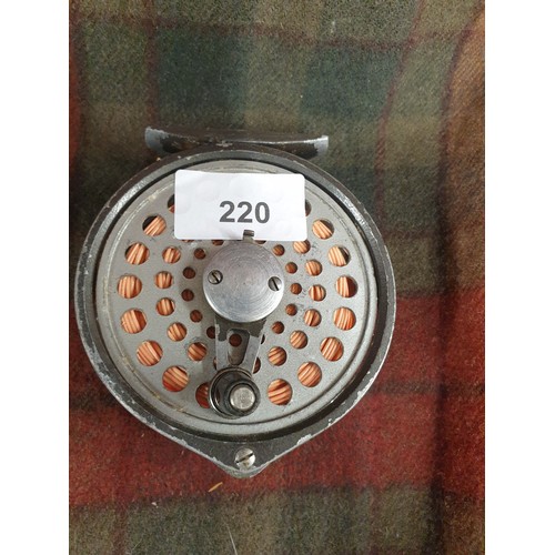 220 - Intrepid Rimfly Fly Reel With Line And Backing