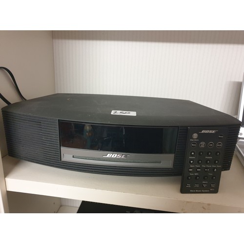 250 - Bose Wave Music System And Ferguson  Portable DVD Player