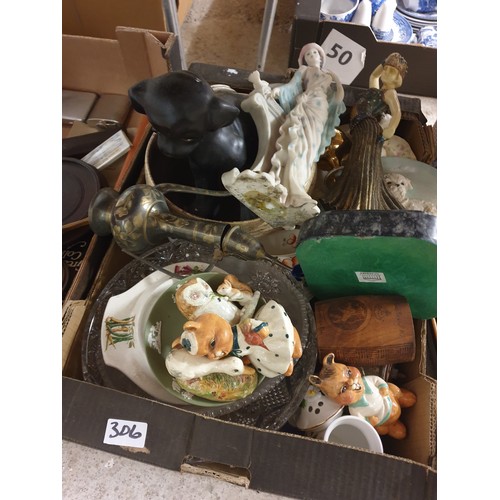 306 - Large Tray Of Collectables