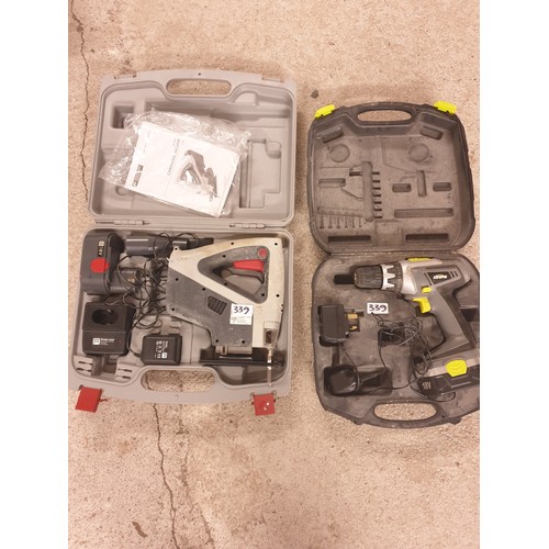 339 - 2 Boxed Tools Corless Drill And Jigsaw