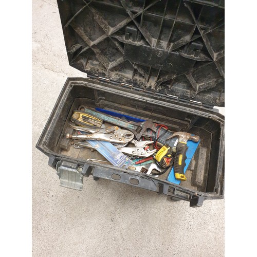 194 - Stanley Portable Tool Box And Contents