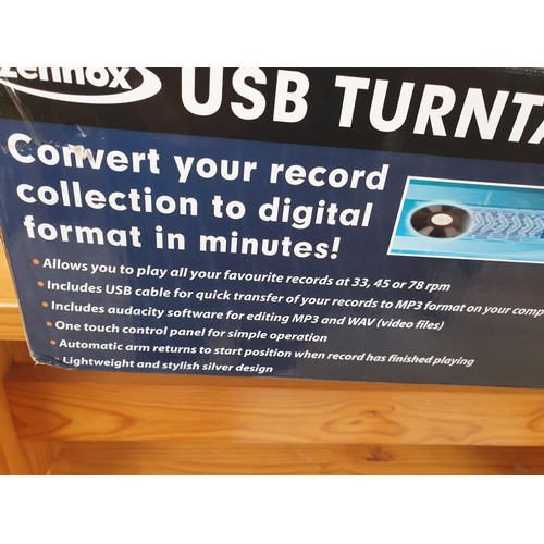 144 - New USB Turntable Boxed