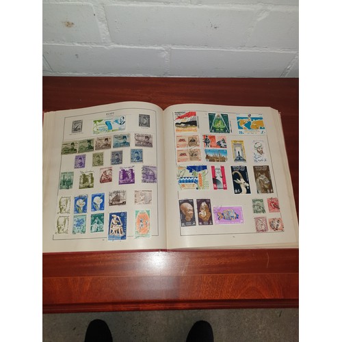 100B - Vintage Stamp Album With Loads Of Stamps