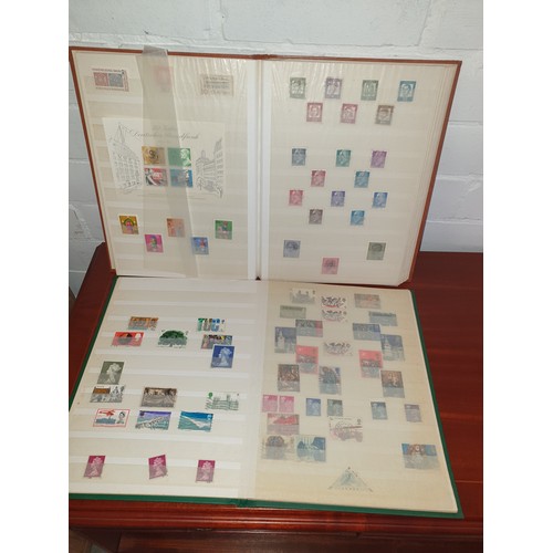 100D - 2 Stamp Albums Of Stamps