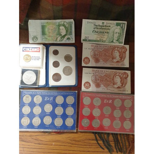 61 - Collection Of Coins And Notes