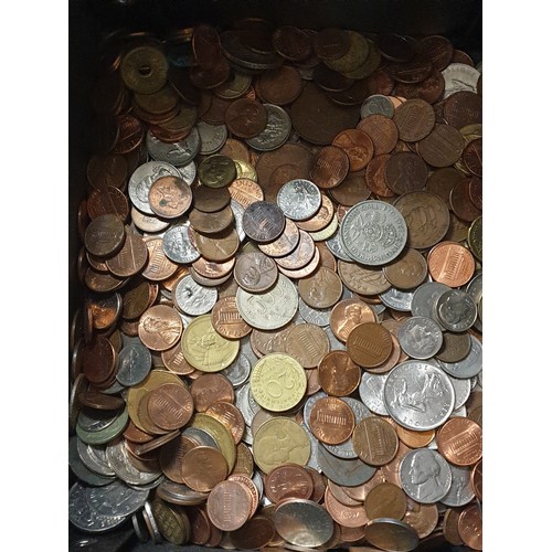 63 - Large Selection Of Coins Mainly Continental