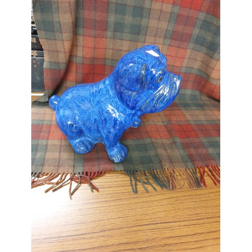 238 - Absolutely Beautiful Bulldog Garden Ornament So Nice Could Be Used As Interior Piece Height 27cms Le... 