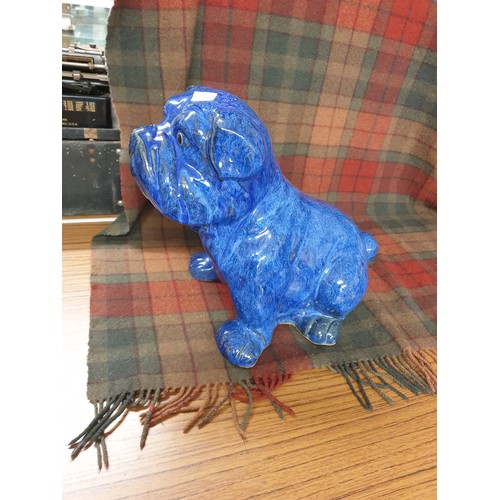 238 - Absolutely Beautiful Bulldog Garden Ornament So Nice Could Be Used As Interior Piece Height 27cms Le... 