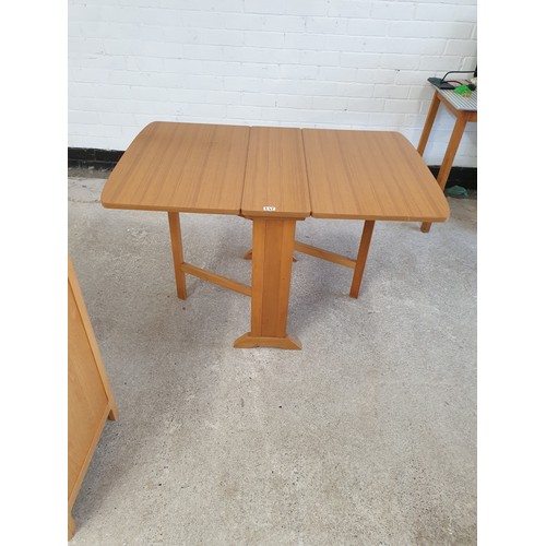 247 - 1970s Drop Leaf Dining Table