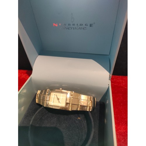 66 - Newbridge silverware wrist watch.