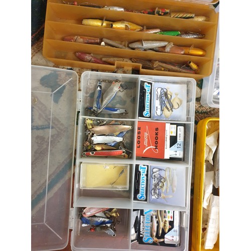 326 - 4 Assorted Boxes Fishing Lures ect