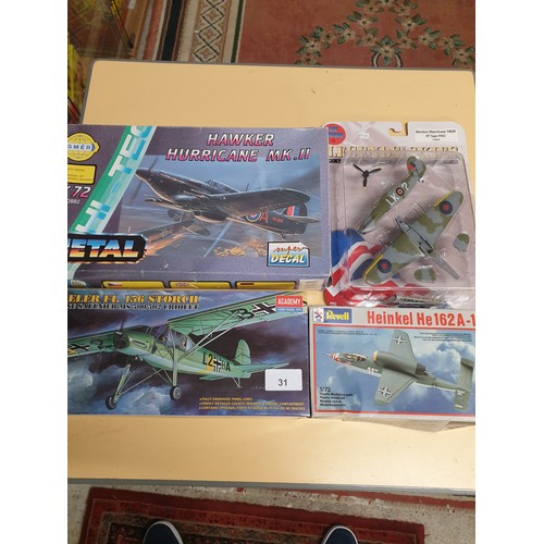 31 - Selection Of Airplane Models  Boxed