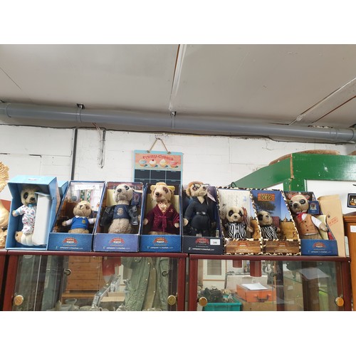 346 - Large  Selection Of Meercats All Boxed