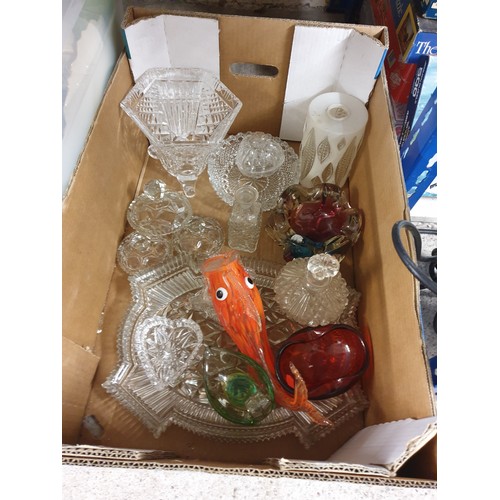 362 - Selection Of Glass And Crystal To Include Murano Ect