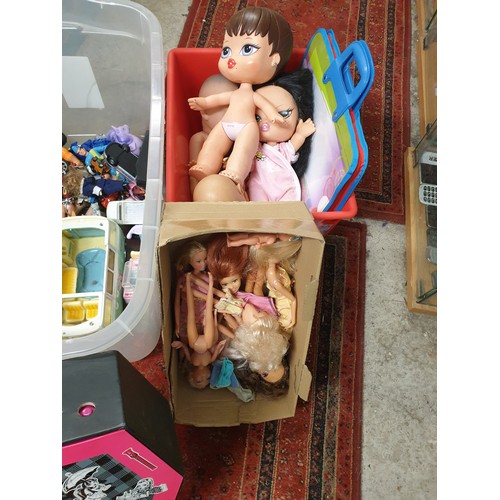 145 - Box Of Collectors Toys Bratz Action Man Barbie Ect