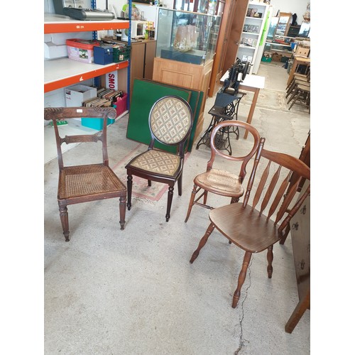 258 - 4 Assorted Chairs