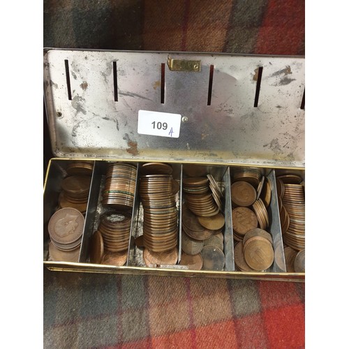 109A - 2 Boxes Of Coins British And Continental Etc