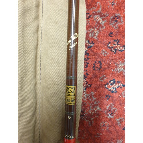 68 - Hardy Richard Walker 10ft Avon Rod With Bag