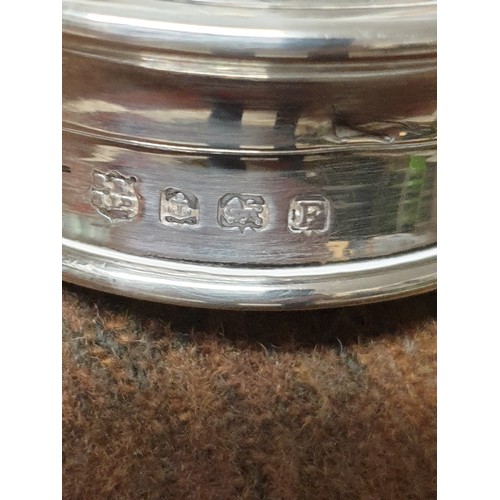 6 - Silver Hallmarked Top And Collared Cut Glass Sugar Sifter Makers Mark B.B.S Ld Birmingham Stands 17c... 