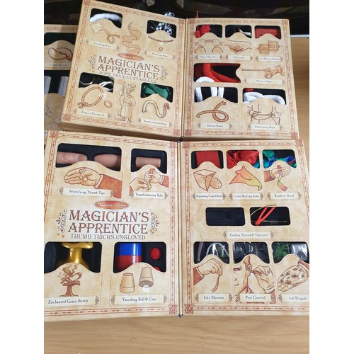 276 - 4 Volumes Of Magicians Apprentice Tricks And Magic Items A Must For Any Budding Magician