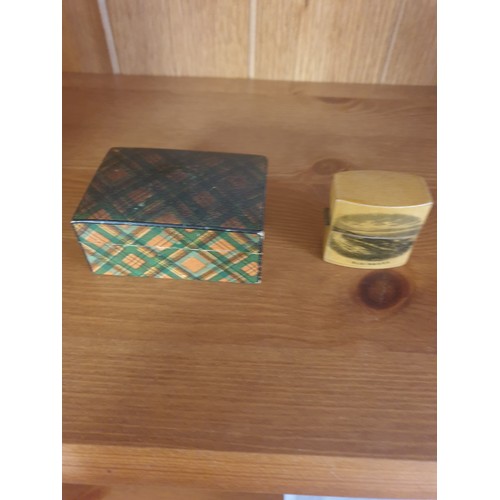 50 - 2 Mauchlin Ware Boxes