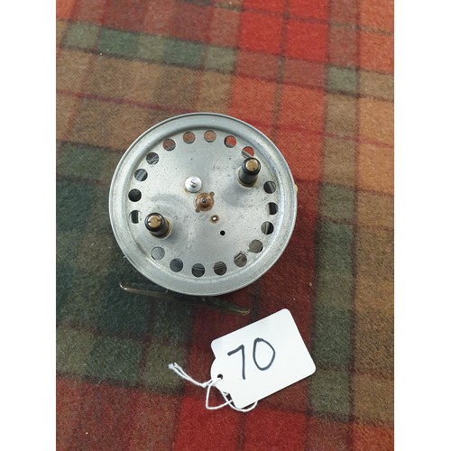 70 - A Super Rare Hardy Brothers Super Silex Trout Reel 3 1/2 Inch Size