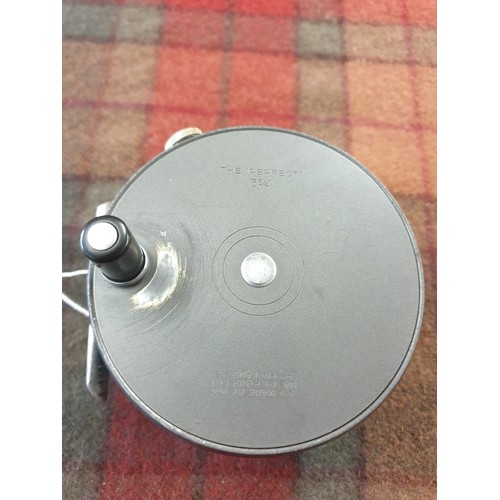 71 - A Stunning Hardy Brothers Perfect 3 3/4 Salmon Fly Reel With Backing And Line