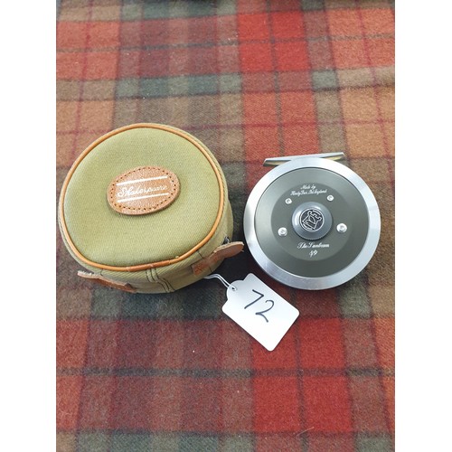 72 - A Beautiful Condition Hardy Brothers Sun Beam Trout Fly Reel  8/9 Line In Shakespeare Reel Case