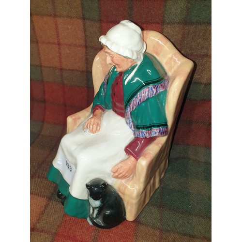 193 - A Vintage Royal Doulton Figure Forty Winks (HN1974)