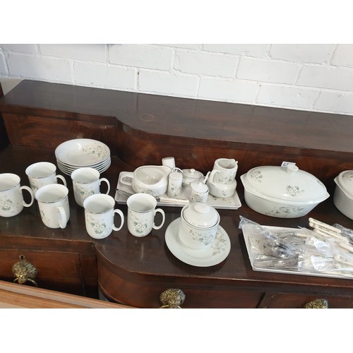 350A - A Huge Dinner / Tea Service With Matching Cutlery etc