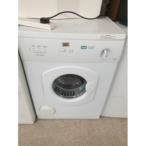 262 - A Creda Simplicity Spin Dryer model T522VW